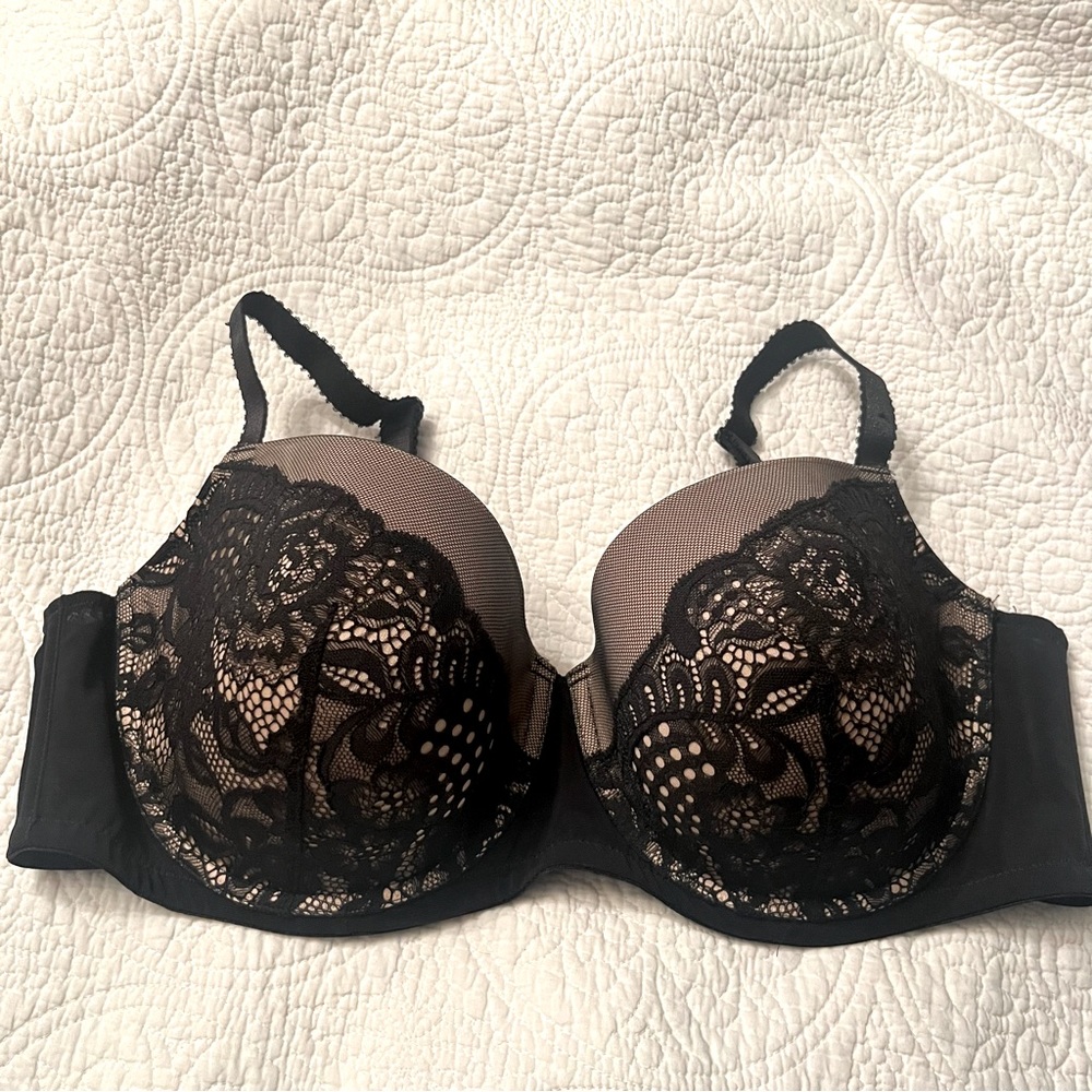 Voglio black lace bra size‎ 44DD